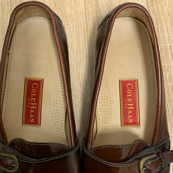 Cole Haan City Kiltie Fringe Pinch Buckle Loafer Men's 12 - Picture 9 of 11